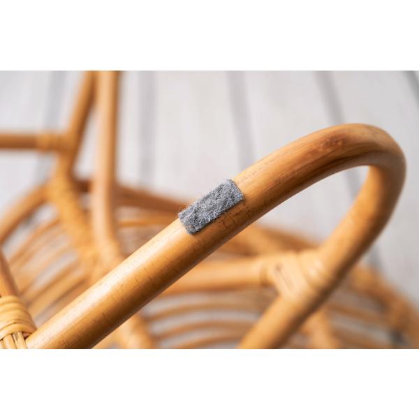 ラタンチェア おしゃれ 北欧 ダイニング 椅子 イス 完成品 天然木製 コンパクト パーソナルチェアー アジアン モダン カントリー ナチュラル カフェ風 背もたれ 【納期A】【azm-guy-256】