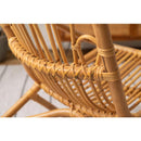 ラタンチェア おしゃれ 北欧 ダイニング 椅子 イス 完成品 天然木製 コンパクト パーソナルチェアー アジアン モダン カントリー ナチュラル カフェ風 背もたれ 【納期A】【azm-guy-256】