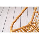 ラタンチェア おしゃれ 北欧 ダイニング 椅子 イス 完成品 天然木製 コンパクト パーソナルチェアー アジアン モダン カントリー ナチュラル カフェ風 背もたれ 【納期A】【azm-guy-256】