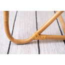 ラタンチェア おしゃれ 北欧 ダイニング 椅子 イス 完成品 天然木製 コンパクト パーソナルチェアー アジアン モダン カントリー ナチュラル カフェ風 背もたれ 【納期A】【azm-guy-256】