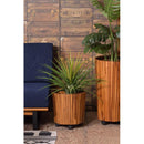 プランター キャスターつき 鉢カバー 観葉植物 入れ物 移動式 天然木製 インテリア 屋内 室内 玄関 職場 応接室 オフィス お店 カフェ レストラン ショップ 【納期B】【azm-guy-813】