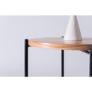 サイドテーブル おしゃれ 収納 かご バスケット リビング ローテーブル センターテーブル ソファサイド 円形 丸型 サークル ラウンド アジアン カフェ風 モダン 【納期A】【azm-guy-822】