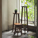 プランターベース Sサイズ 小さい 低い ロータイプ 天然木 木製 土台 装飾棚 インテリア 飾り 台 ベース アジアン ナチュラル カントリー 玄関 リビング 寝室 【納期B】【azm-guy-921】