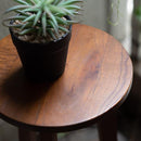 プランターベース Sサイズ 小さい 低い ロータイプ 天然木 木製 土台 装飾棚 インテリア 飾り 台 ベース アジアン ナチュラル カントリー 玄関 リビング 寝室 【納期B】【azm-guy-921】