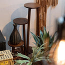 プランターベース Sサイズ 小さい 低い ロータイプ 天然木 木製 土台 装飾棚 インテリア 飾り 台 ベース アジアン ナチュラル カントリー 玄関 リビング 寝室 【納期B】【azm-guy-921】