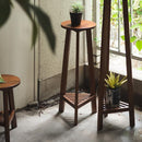 プランターベース Mサイズ 天然木 木製 ウッドベース 土台 装飾棚 インテリア 飾り 台 ベース アジアン ナチュラル カントリー 玄関 リビング 寝室 おしゃれ 【納期B】【azm-guy-922】