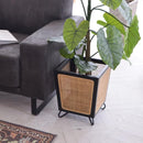 プランンターカバー おしゃれ 北欧 ナチュラル カントリー アジアン 脚付き 鉢カバー 観葉植物 インテリア グリーン スタイリッシュ リビング 玄関 寝室 【納期B】【azm-guy-924】