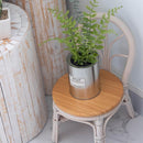 花瓶台 フラワースタンド プランター台 インテリア 装飾 土台 置き場 チェアー型 椅子型 おしゃれ 北欧 かわいい インテリア オブジェ ナチュラル カントリー 【納期B】【azm-guy-929】