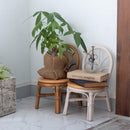 花瓶台 フラワースタンド プランター台 インテリア 装飾 土台 置き場 チェアー型 椅子型 おしゃれ 北欧 かわいい インテリア オブジェ ナチュラル カントリー 【納期B】【azm-guy-929】