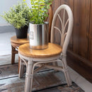 花瓶台 フラワースタンド プランター台 インテリア 装飾 土台 置き場 チェアー型 椅子型 おしゃれ 北欧 かわいい インテリア オブジェ ナチュラル カントリー 【納期B】【azm-guy-929】