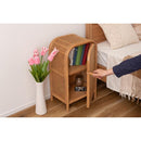 キャビネット 木製 おしゃれ 完成品 北欧 ナチュラル カントリー 2段 扉付き 目隠し ベッドサイド 寝室 ソファサイド リビング かわいい 小型 ミニ 収納棚 【納期A】【azm-guy-931】