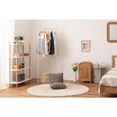 キャビネット 木製 おしゃれ 完成品 北欧 ナチュラル カントリー 2段 扉付き 目隠し ベッドサイド 寝室 ソファサイド リビング かわいい 小型 ミニ 収納棚 【納期A】【azm-guy-931】