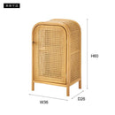 キャビネット 木製 おしゃれ 完成品 北欧 ナチュラル カントリー 2段 扉付き 目隠し ベッドサイド 寝室 ソファサイド リビング かわいい 小型 ミニ 収納棚 【納期A】【azm-guy-931】