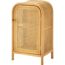 キャビネット 木製 おしゃれ 完成品 北欧 ナチュラル カントリー 2段 扉付き 目隠し ベッドサイド 寝室 ソファサイド リビング かわいい 小型 ミニ 収納棚 【納期A】【azm-guy-931】