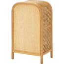 キャビネット 木製 おしゃれ 完成品 北欧 ナチュラル カントリー 2段 扉付き 目隠し ベッドサイド 寝室 ソファサイド リビング かわいい 小型 ミニ 収納棚 【納期A】【azm-guy-931】