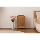 キャビネット 木製 おしゃれ 完成品 北欧 ナチュラル カントリー 2段 扉付き 目隠し ベッドサイド 寝室 ソファサイド リビング かわいい 小型 ミニ 収納棚 【納期A】【azm-guy-931】