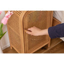 キャビネット 木製 おしゃれ 完成品 北欧 ナチュラル カントリー 2段 扉付き 目隠し ベッドサイド 寝室 ソファサイド リビング かわいい 小型 ミニ 収納棚 【納期A】【azm-guy-931】