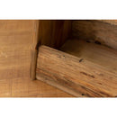 スツール 椅子 天然木 古材 サイドテーブル 腰掛け 収納スペース マガジンラック スリッパラック フリースペース ソファサイド ナチュラル 木製 北欧 【納期B】【azm-hit-202】