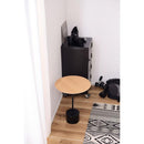 サイドテーブル 丸 北欧 おしゃれ 円形 丸型 木目 天板 デザイン スタイリッシュ シンプル インテリア リビングテーブル センターテーブル デザイナーズ 【納期A】【azm-hit-231】