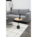 サイドテーブル 丸 北欧 おしゃれ 円形 丸型 木目 天板 デザイン スタイリッシュ シンプル インテリア リビングテーブル センターテーブル デザイナーズ 【納期A】【azm-hit-231】