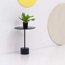 サイドテーブル 丸 北欧 おしゃれ 円形 丸型 木目 天板 デザイン スタイリッシュ シンプル インテリア リビングテーブル センターテーブル デザイナーズ 【納期A】【azm-hit-231】