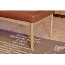 ダイニングベンチ 背もたれ付き チェア 椅子 110cm 二人掛け 【納期A】【azm-hoc-151】