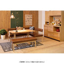 ダイニングベンチ 背もたれ付き 2人掛け コーナータイプ 片肘掛け 【納期A】【azm-hoc-152】