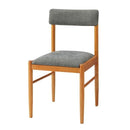 ダイニングチェア 1脚 単品 シンプル グレー アイボリー シンプル 椅子 背もたれ 肘掛けなし ひじ無し 北欧 ナチュラル カントリー スリム シルエット 木製 脚 【納期A】【azm-hoc-21】