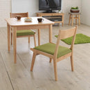 ダイニングチェア 木製 北欧 おしゃれ 1脚 単品 天然木 脚 クッション 座面 背もたれ 座高 低い ロースタイル ローチェアー モダン ナチュラル カントリー 椅子 【納期A】【azm-hoc-331】