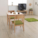 ダイニングチェア 木製 北欧 おしゃれ 1脚 単品 天然木 脚 クッション 座面 背もたれ 座高 低い ロースタイル ローチェアー モダン ナチュラル カントリー 椅子 【納期A】【azm-hoc-331】