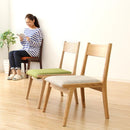 ダイニングチェア 木製 北欧 おしゃれ 1脚 単品 天然木 脚 クッション 座面 背もたれ 座高 低い ロースタイル ローチェアー モダン ナチュラル カントリー 椅子 【納期A】【azm-hoc-331】