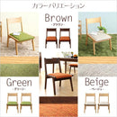 ダイニングチェア 木製 北欧 おしゃれ 1脚 単品 天然木 脚 クッション 座面 背もたれ 座高 低い ロースタイル ローチェアー モダン ナチュラル カントリー 椅子 【納期A】【azm-hoc-331】