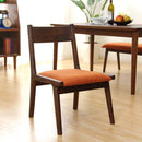 ダイニングチェア 木製 北欧 おしゃれ 1脚 単品 天然木 脚 クッション 座面 背もたれ 座高 低い ロースタイル ローチェアー モダン ナチュラル カントリー 椅子 【納期A】【azm-hoc-331】