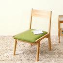 ダイニングチェア 木製 北欧 おしゃれ 1脚 単品 天然木 脚 クッション 座面 背もたれ 座高 低い ロースタイル ローチェアー モダン ナチュラル カントリー 椅子 【納期A】【azm-hoc-331】