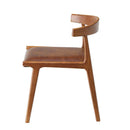 ダイニングチェア 椅子 シンプル 北欧 おしゃれ 天然木 木製 かわいい オシャレ お洒落 ひじ掛けなし デザイン ナチュラル カントリー調 背もたれ カーブ 【納期A】【azm-hoc-541】