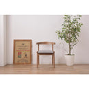 ダイニングチェア 椅子 シンプル 北欧 おしゃれ 天然木 木製 かわいい オシャレ お洒落 ひじ掛けなし デザイン ナチュラル カントリー調 背もたれ カーブ 【納期A】【azm-hoc-541】
