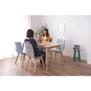 ダイニングチェア 椅子 1脚 単品 北欧 カントリー調 ナチュラル カフェ系 Cafe おしゃれ シンプル 木製 脚 天然木 合わせやすい 使いやすい 【納期A】【azm-hoc-711】