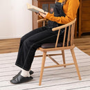 ダイニングチェア 椅子 北欧 おしゃれ ナチュラル アームチェア ウィンザーチェアー 天然木製 背もたれ カフェ風 合わせやすい カントリー クッション座面 単品 【納期A】【azm-hoc-76】