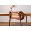 ダイニングチェア おしゃれ 北欧 木製 ナチュラル カフェ風 インテリア カントリー調 椅子 ダイニングチェアー 肘掛けなし 肘なし シンプル 座面 クッション 【納期A】【azm-hoc-81】