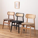 ダイニングチェア おしゃれ 北欧 木製 ナチュラル カフェ風 インテリア カントリー調 椅子 ダイニングチェアー 肘掛けなし 肘なし シンプル 座面 クッション 【納期A】【azm-hoc-81】