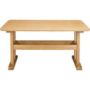 ダイニングテーブル 長方形 テーブル ダイニング 使いやすい 重厚 北欧 【納期A】【azm-hot-456br】