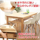 棚付き ダイニングテーブル 木製 北欧調 おしゃれ 135×80cm 【納期A】【azm-hot-522tna】