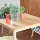 ダイニングテーブル 150×80cm シンプル 引き出し付き 引出し 一杯 北欧 ナチュラル カントリー デザイン 木製 木目 柄 おしゃれ 【納期A】【azm-hot-540na】