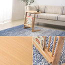 サイドテーブル ソファサイドテーブル テーブル マガジンラック 収納 デスク 小天然木 木製 北欧 ナチュラル カラー カントリー カジュアル 【納期B】【azm-hot-635】