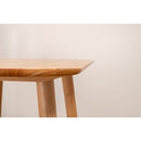 ダイニングテーブル 壁寄せ 1人 小さい 小型 部屋の隅 角 変形 変わった形 ナチュラル 北欧 おしゃれ 一人暮らし ひとり暮らし 木製 テーブル デスク 机 【納期B】【azm-how-001】