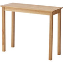 デスク 机 シンプル 木製 90cm 天然木 北欧 おしゃれ ナチュラル カントリー 一人暮らし ひとり暮らし 韓国風 家具 インテリア テーブル 飾り台 オブジェ 置き台 【納期B】【azm-how-003】