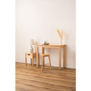 デスク 机 シンプル 木製 90cm 天然木 北欧 おしゃれ ナチュラル カントリー 一人暮らし ひとり暮らし 韓国風 家具 インテリア テーブル 飾り台 オブジェ 置き台 【納期B】【azm-how-003】