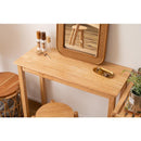 デスク 机 シンプル 木製 90cm 天然木 北欧 おしゃれ ナチュラル カントリー 一人暮らし ひとり暮らし 韓国風 家具 インテリア テーブル 飾り台 オブジェ 置き台 【納期B】【azm-how-003】