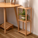 シェルフ 棚 スリム オープンラック 収納棚 木製 3段 シンプル カフェ風 おしゃれ 北欧 玄関 リビング 寝室 ナチュラル デザイン カントリー 天然木 コンパクト 【納期B】【azm-how-005】