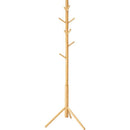 ポールハンガー 木製 おしゃれ 北欧 ナチュラル ツリー型 子ども部屋 リビング 寝室 一人暮らし ひとり暮らし シンプル ハンガーラック 便利 インテリア 韓国風 【納期B】【azm-how-007】